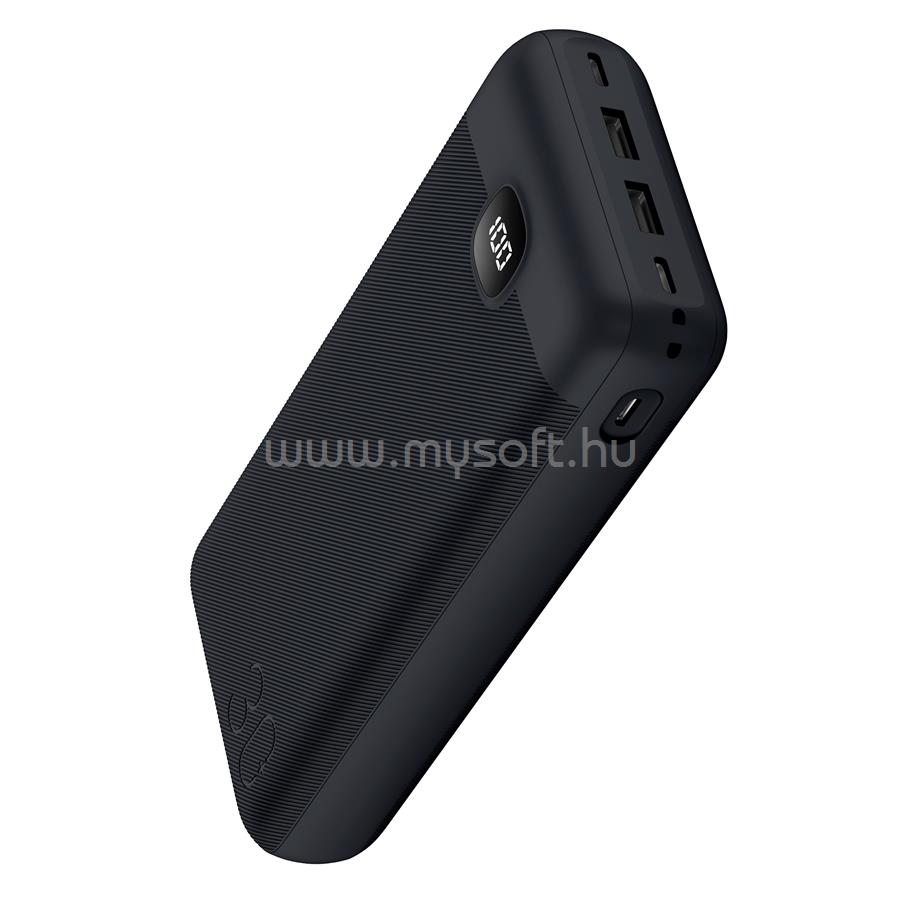 DVICED Power bank 30000mAh - Black