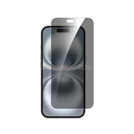 DVICED privacy tempered glass screen protector for iPhone 16 with applicator DV520013 small