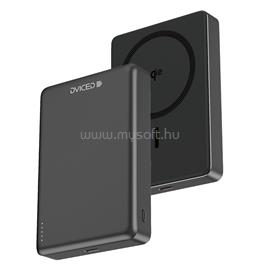DVICED Qi2 Ultrathin MagSafe powerbank 10000mAh (fekete) DV400010 small