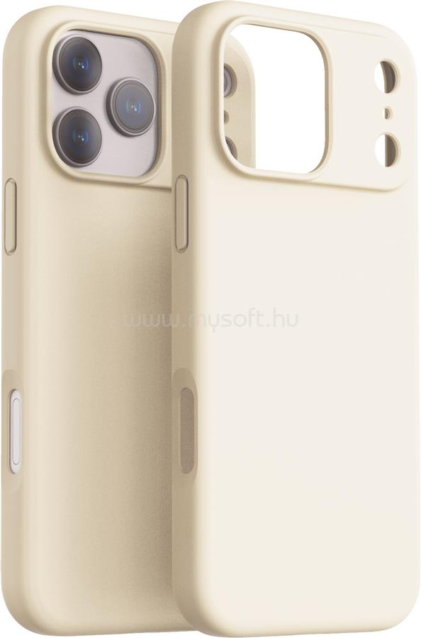 DVICED Silicone MagSafe iPhone 17 Pro case - Beige