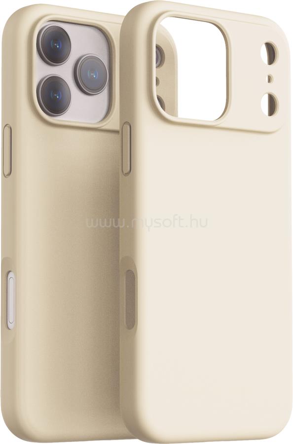 DVICED Silicone MagSafe iPhone 17 Pro Max case - Beige