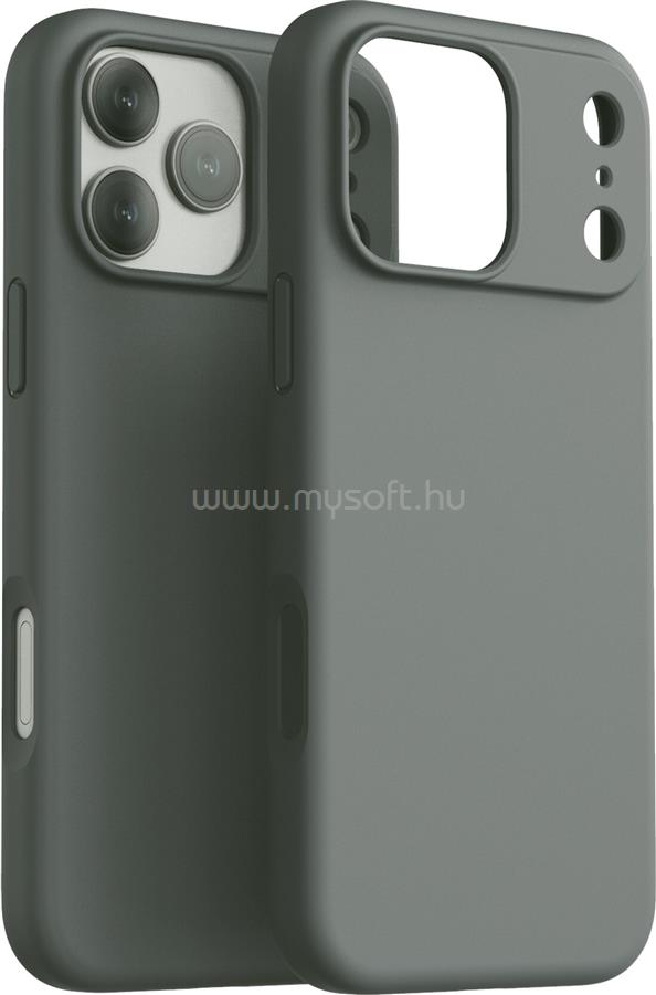 DVICED Silicone MagSafe iPhone 17 Pro Max case - Grey