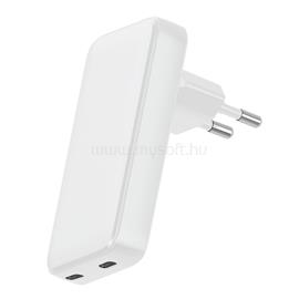 DVICED Slim Wall charger 45W GaN 2 USB-C EU - White DV221001 small