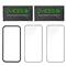 DVICED tempered glass screen protector edge to edge for iPhone 16 with applicator Duo Pack DV520031 small