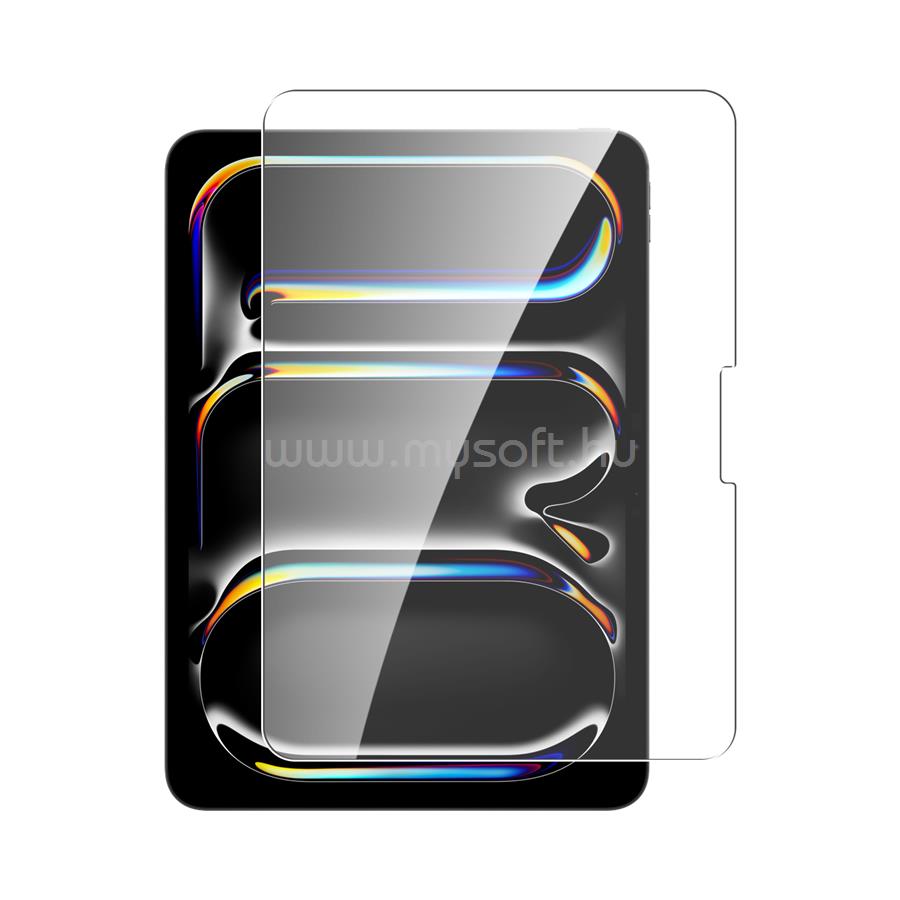 DVICED Tempered glass screen protector for iPad Pro 11-inch with dust-free applicator