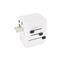 DVICED Universal travel adapter 28W - White DV240002 small