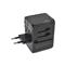DVICED Universal travel adapter 65W GaN - Black DV240001 small
