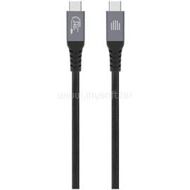 DVICED USB4 Braided Cable, 80 Gbps, 240 W, (Thunderbolt compatible), 1m - Black DV120014 small