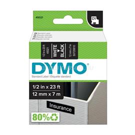 DYMO D1 12mmx7m fehér/fekete feliratozógép szalag 544.197 small