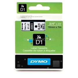 DYMO D1 19mmx3,5m fekete/fehér feliratozógép szalag NDY0718050 small