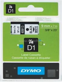 DYMO D1 40913 fehér alapon fekete eredeti feliratozó szalag DYMO_S0720680 small