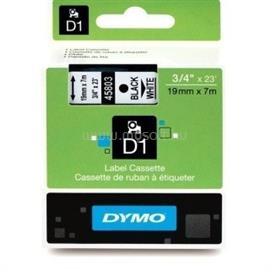 DYMO D1 45803 fehér alapon fekete eredeti feliratozó szalag DYMO_S0720830 small
