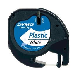 DYMO LT 4m műanyag fehér feliratozógép szalag 355.144 small
