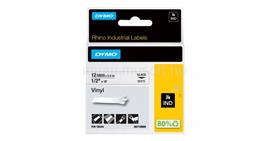 DYMO Rhino 18444 fehér alapon fekete eredeti feliratozó szalag (18444) DYMO_18444 small