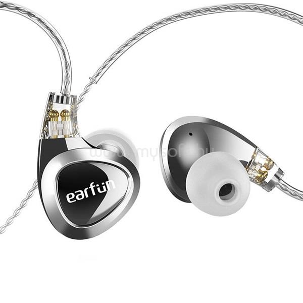 EARFUN EH100 vezetékes fülhallgató (ezüst)
