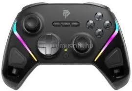 EASYSMX D10, RGB, TMR Joystick, 2.4G/Bluetooth, vezeték nélküli kontroller (fekete)