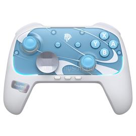 EASYSMX S10, TMR Joystick, HD Rumble vezeték nélküli kontroller (fehér-kék) VG-C544 small