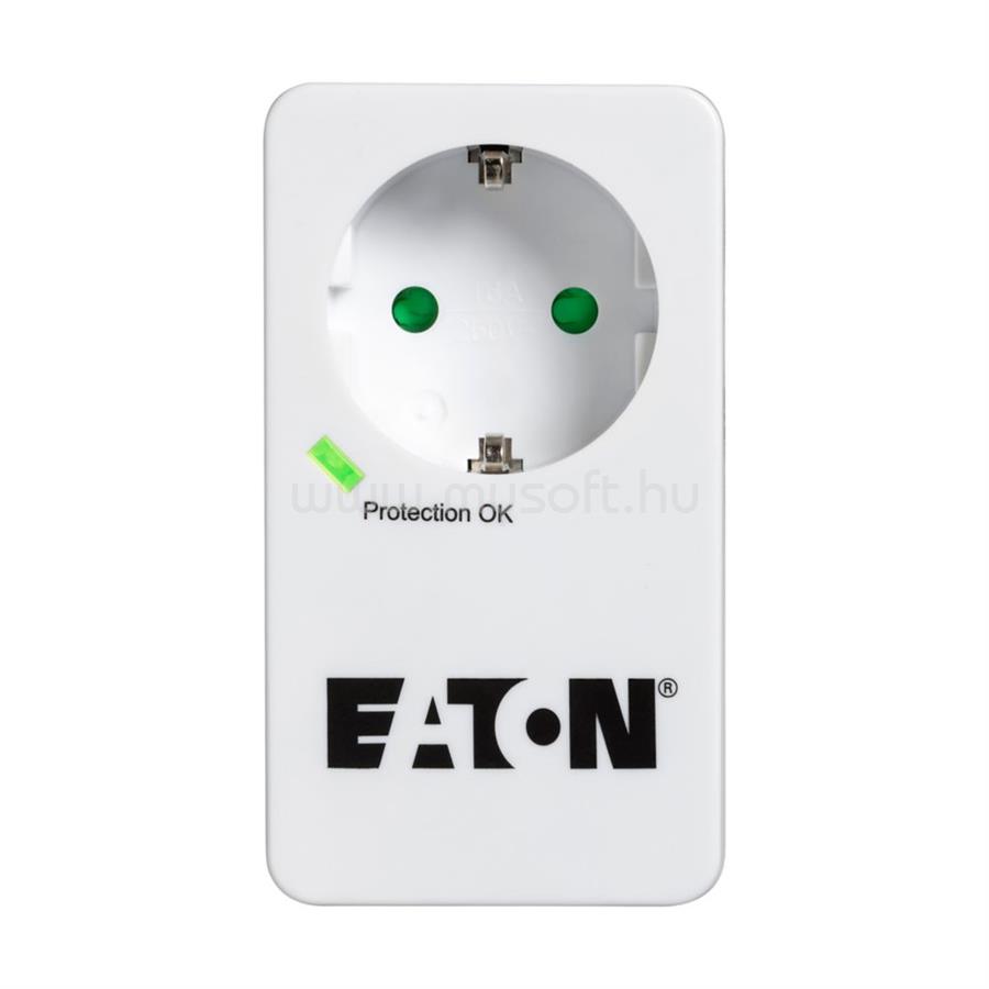 EATON ProtectionBox 1, 1×DIN túlfeszültségvédő aljzat