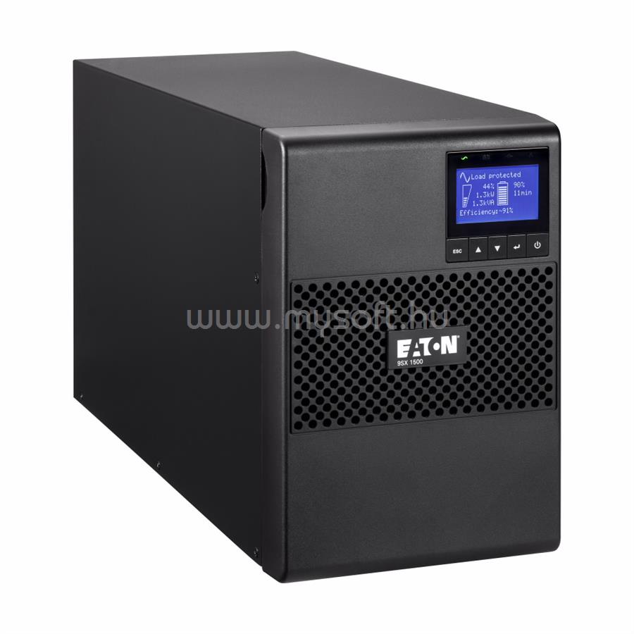 EATON UPS 1500VA C13/C14 9SX Online Kettős Konverzió szünetmentes tápegység