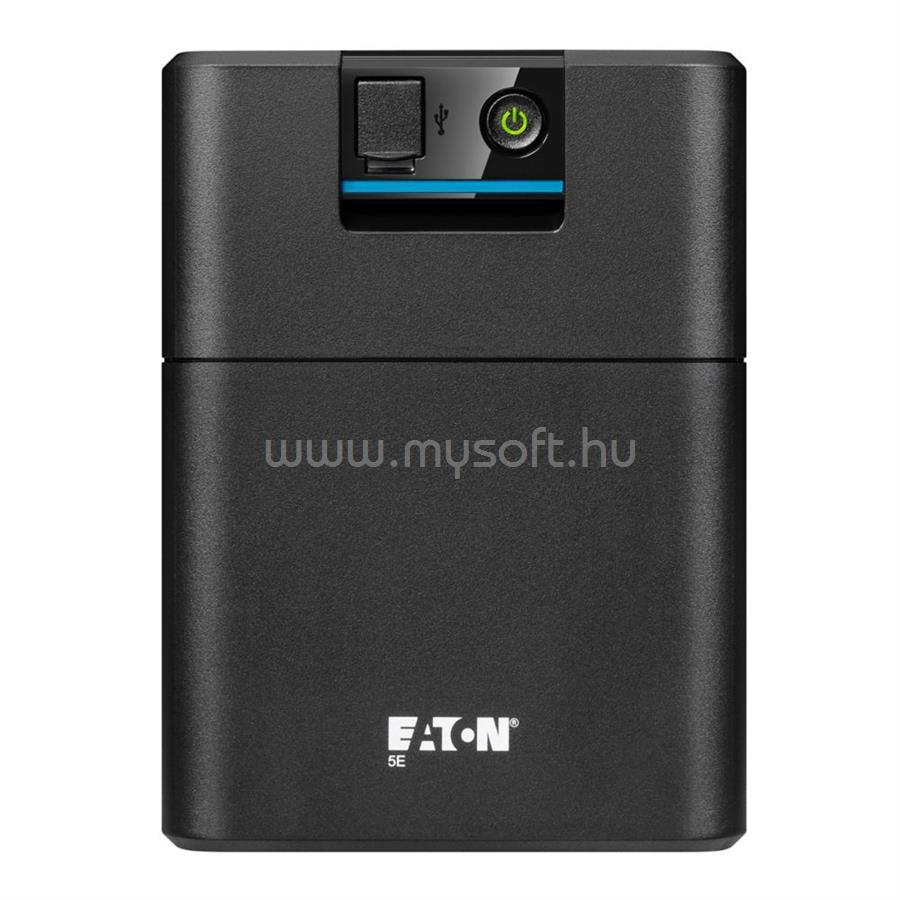 EATON UPS 5E1600UD, Gen2, USB DIN, 1600VA/900W, In: Schuko, Out: 4xDIN, Line-interaktív szünetmentes tápegység, AVR, torony