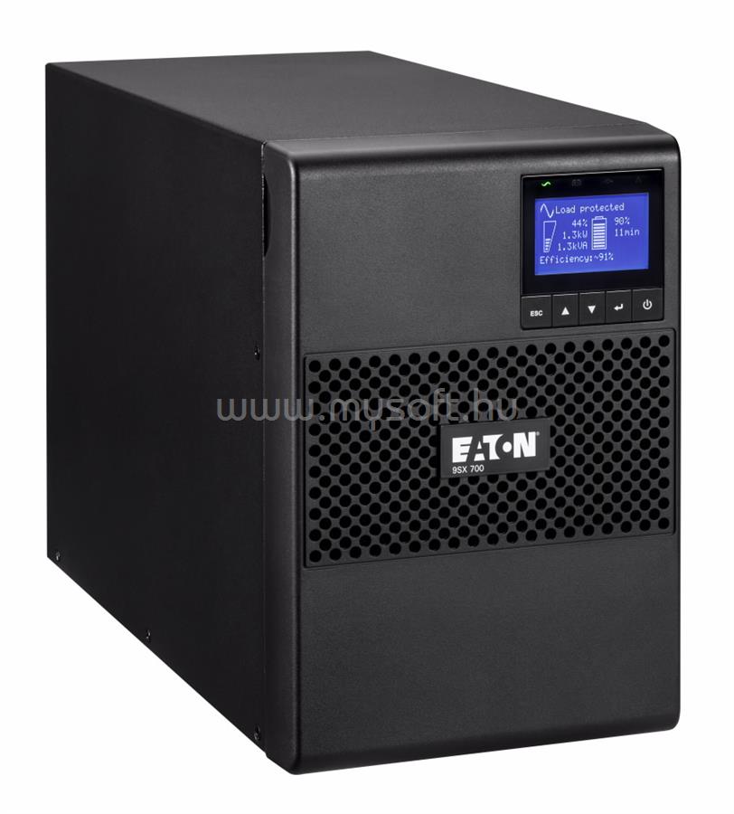 EATON UPS 700VA C13/C14 9SX Online Kettős Konverzió szünetmentes tápegység