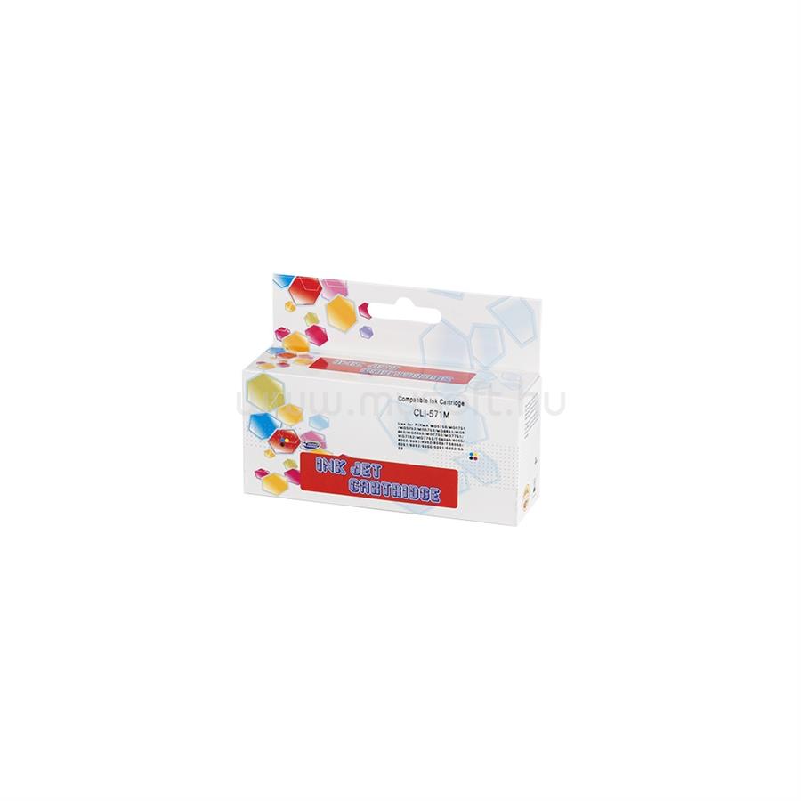 ECO Utángyártott Canon CLI571XL tintapatron magenta ECO