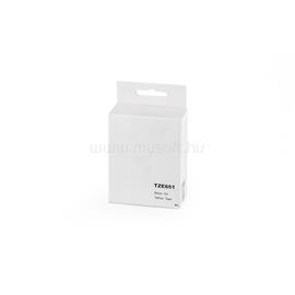 ECO Feliratozógép szalag Brother TZE651 24mmx8m fekete/sárga ECO_ECOBRTZE651 small