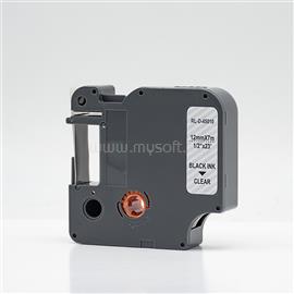 ECO Feliratozógép szalag kompatibilis Dymo D1 S0720500/45010 12mmx7m fekete/víztiszta ECO_981703 small