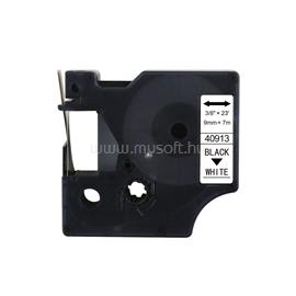 ECO Feliratozógép szalag kompatibilis Dymo S0720680/40913 9mmx7m fekete/fehér ECO_980169 small