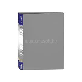 ECONOMIX Gyűrűskönyv A4, prespán mintás 2,5cm, 2 gyűrűs PP szürke ECONOMIX_70491 small