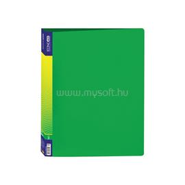 ECONOMIX Gyűrűskönyv A4, prespán mintás 2,5cm, 2 gyűrűs PP zöld ECONOMIX_70490 small