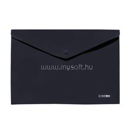 ECONOMIX Irattartó tasak A4, PP patentos    fekete ECONOMIX_70523 small