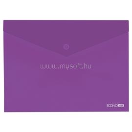 ECONOMIX Irattartó tasak A4, PP patentos ibolya ECONOMIX_70515 small