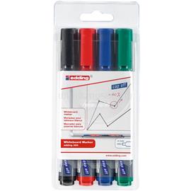 EDDING Táblamarker készlet, 1,5-3mm, kerek 360, 4 klf. szín EDDING_32323 small