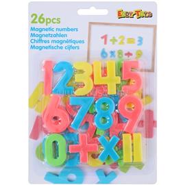 EDDY TOYS színes, 26 darabos, mágneses számok 871125226571 small