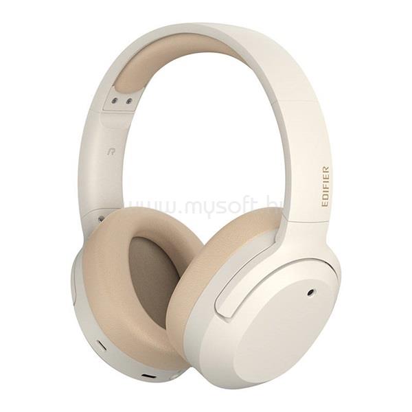 EDIFIER W820NB Plus ANC vezeték nélküli Bluetooth fejhallgató (bézs)