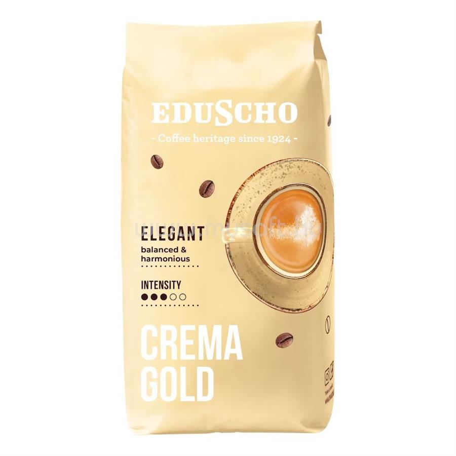 EDUSCHO Kávé szemes, 1000g, Crema Gold