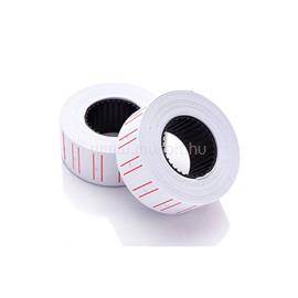 EGYÉB Árazószalag 22x12mm, fehér piros vonallal 25 tekercs/karton, MOTEX EGYEB_47084 small