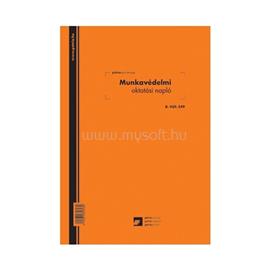 EGYEB BELFOLDI B.VALL.349 A4 24lapos álló "Munkavédelmi oktatási napló" nyomtatvány EGYEB_BELFOLDI_B.VALL.349 small