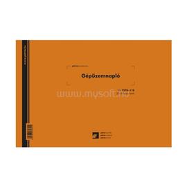 EGYEB BELFOLDI D.7570-110 A4 25x3lap fekvő "Gépüzemnapló" nyomtatvány EGYEB_BELFOLDI_D.7570-110 small