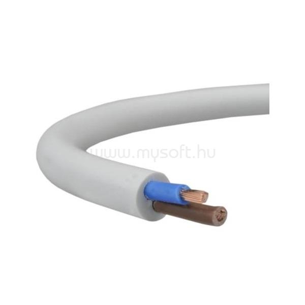 EGYEB BELFOLDI H05VV-F 2x1,5 mm2 100m Mtk fehér kábel