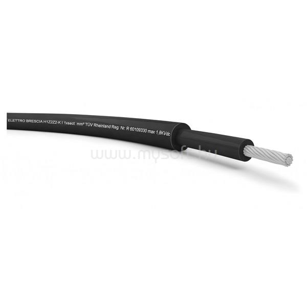 EGYEB BELFOLDI H1Z2Z2-K (500m/db) 1x6mm2 fekete szolár kábel