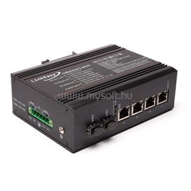 EGYEB BELFOLDI LinkEasy ipari PoE switch 2xGbE SFP+4x10/100/1000BaseTX 802.3at EGYEB_BELFOLDI_ISW-204-PWR small