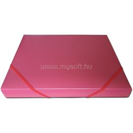 EGYEB BELFOLDI PF A4 3cm piros PP gumisbox EGYEB_BELFOLDI_C03886 small