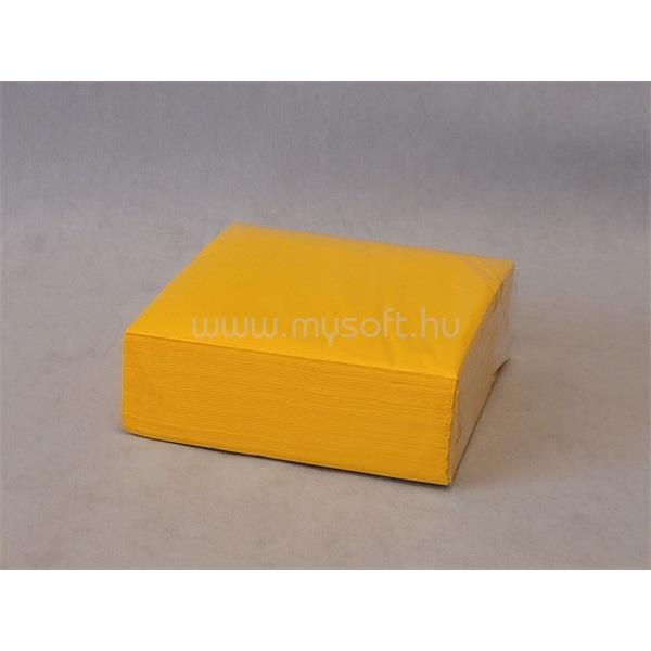EGYEB BELFOLDI Tissue 33-as 1/4 sárga 3 rétegű 50 lapos szalvéta