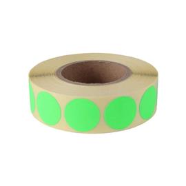 EGYÉB Etikett címke, 20mm, körcímke tekercses, 1000 címke/tekercs fluo zöld EGYEB_67711 small
