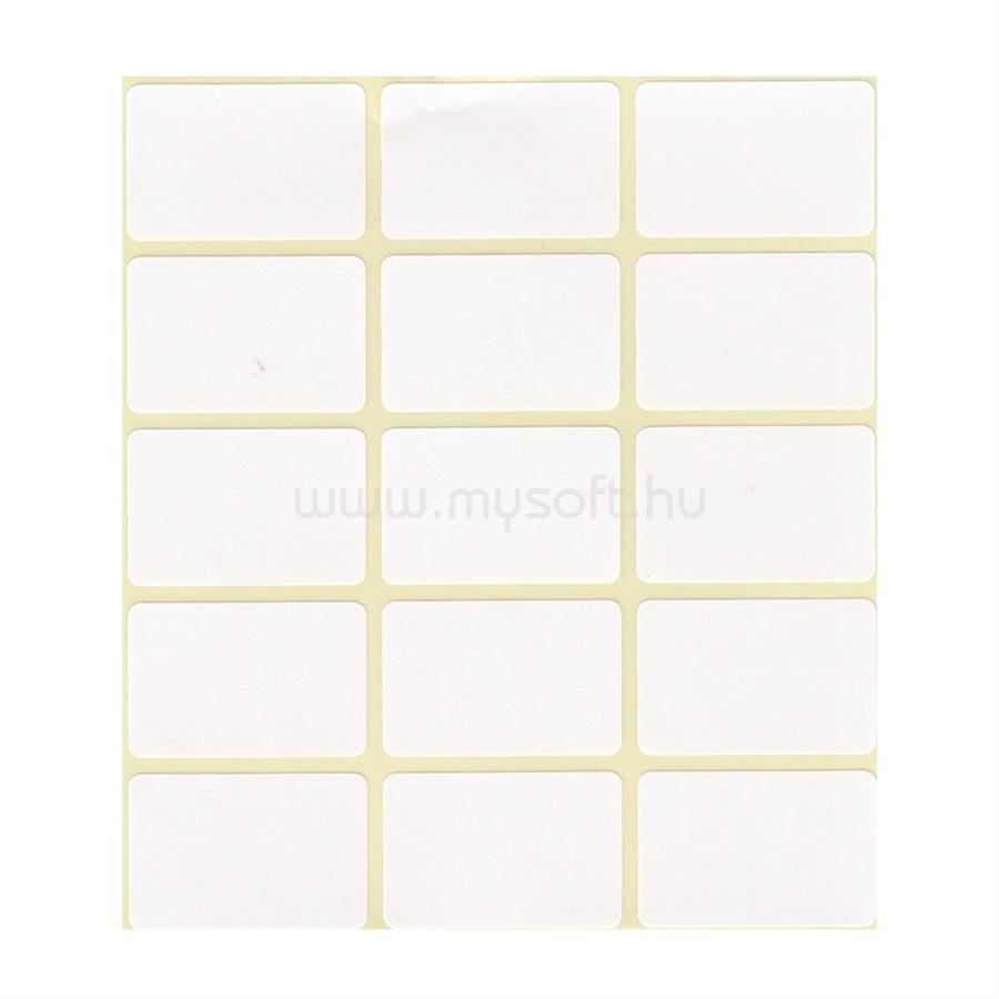 EGYÉB Etikett címke, 20x30mm, 4 lap, 15 címke/lap