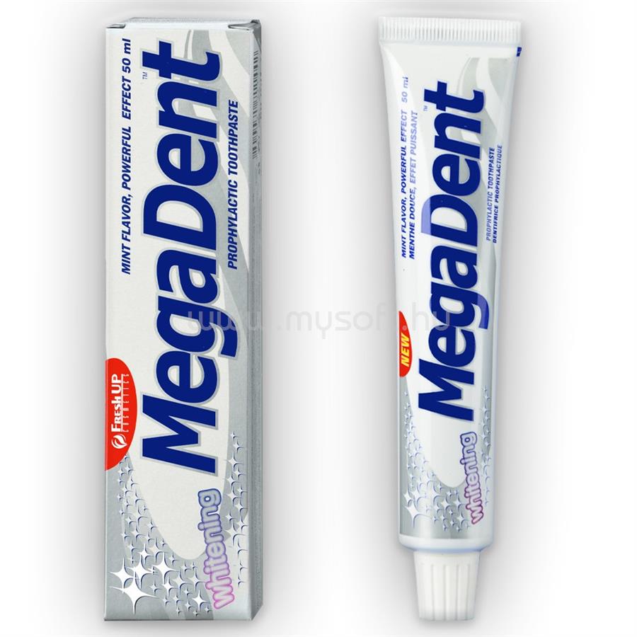 EGYÉB Fogkrém 50 ml MegaDent Whitening