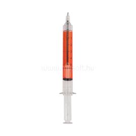 EGYÉB Golyóstoll nyomógombos műanyag piros test, Vaccine, írásszín kék 50db/doboz AP791516-05 small