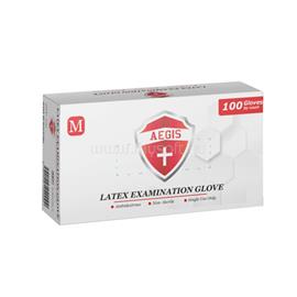 EGYÉB Gumikesztyű latex púderes M 100 db/doboz_AEGIS EGYEB_57387 small